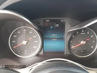 2019 Mercedes-Benz C 300 with VIN 55SWF8EB5KU292748, listed as a Copart auction lot 54100535 with 10,495 mi miles and Salvage Title. Bid and sale history available at DreamBid. Image 9.
