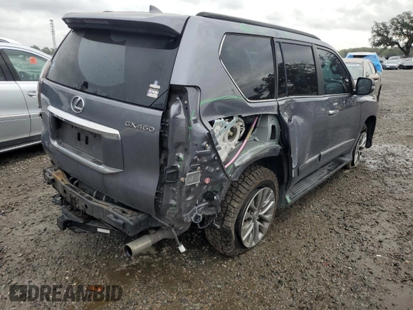 2017 Lexus GX 460 with VIN JTJJM7FX0H5164656, listed as a Copart auction lot 47537865 with 135,122 mi miles and Salvage title. Bid and sale history available at DreamBid. Image 3.
