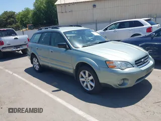 2006 Subaru Legacy Outback z VIN 4S4BP61C167332458, wystawiony jako IAAI lot #42277668 z przebiegiem 202 822 mil mil oraz . Historia ofert i sprzedaży dostępna na DreamBid. Obrazek 1.