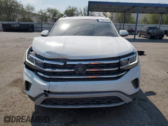 2021 Volkswagen Atlas SE with VIN 1V2JP2CA8MC597613, listed as a Copart auction lot 71051474 with 79,234 mi miles and Salvage title. Bid and sale history available at DreamBid. Image 5.