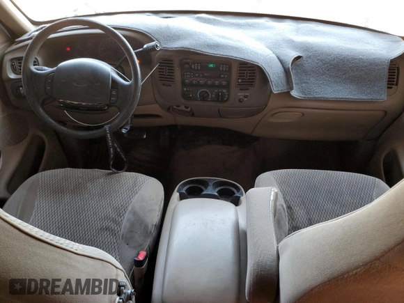 1998 Ford F-150 with VIN 1FTDX176XWNA06879, listed as a Copart auction lot 46032145 with 211,308 mi miles and Salvage title. Bid and sale history available at DreamBid. Image 8.