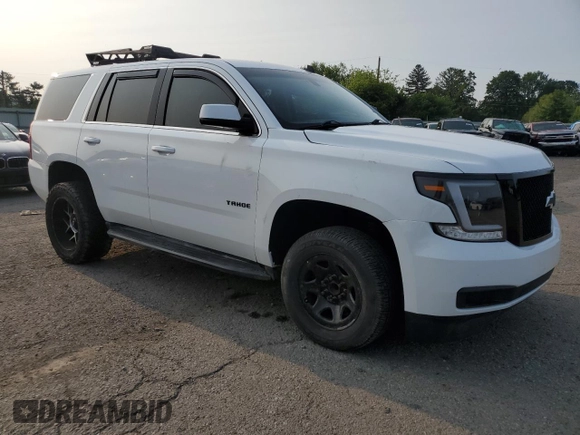 2015 Chevrolet Tahoe Commercial with VIN 1GNLC2EC1FR296841, listed as a Copart auction lot 60160605 with 105,096 mi miles and Salvage title. Bid and sale history available at DreamBid. Image 4.