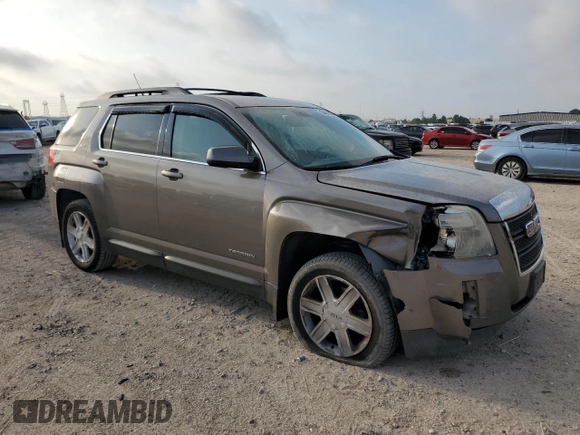 2010 GMC Terrain SLT-1 with VIN 2CTALFEW3A6412194, listed as a Copart auction lot 54881885 with 198,646 mi miles and Salvage title. Bid and sale history available at DreamBid. Image 4.