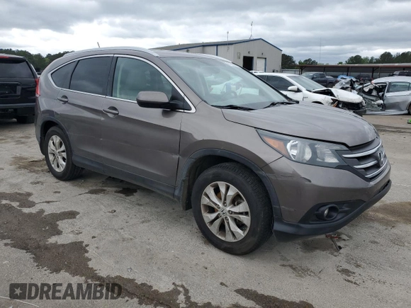 2013 Honda CR-V EX-L with VIN 5J6RM3H75DL003893, listed as a Copart auction lot 51090805 with 147,785 mi miles and Salvage Title. Bid and sale history available at DreamBid. Image 4.