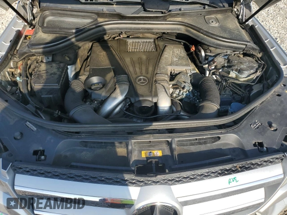 2014 Mercedes-Benz GL 450 with VIN 4JGDF7CE2EA321065, listed as a Copart auction lot 55396715 with Not provided miles and Salvage title. Bid and sale history available at DreamBid. Image 12.