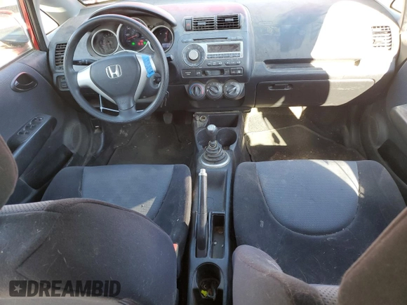 2008 Honda Fit with VIN JHMGD37448S041419, listed as a Copart auction lot 42149095 with 195,311 mi miles and Salvage Title. Bid and sale history available at carsss.com. Image 8.
