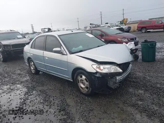 2004 Honda Civic with VIN JHMES96614S001005, listed as a IAAI auction lot 41443088 with 167,697 mi miles. Bid and sale history available at carsss.com. Image 1.