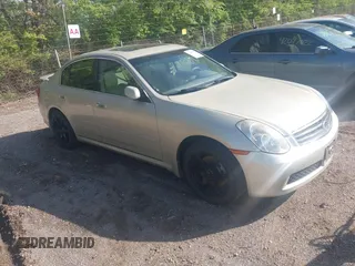 2006 Infiniti G35 with VIN JNKCV51F76M601968, listed as a IAAI auction lot 42085745 with 135,833 mi miles and . Bid and sale history available at DreamBid. Image 1.