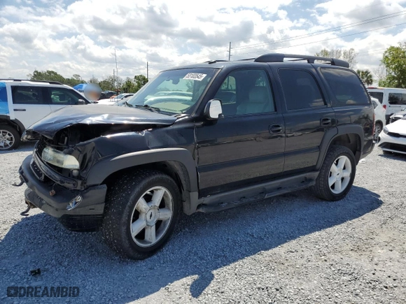 2003 Chevrolet Tahoe Z71 with VIN 1GNEK13Z33R132368, listed as a Copart auction lot 53103545 with 215,838 mi miles and Salvage Title. Bid and sale history available at carsss.com. Image 1.