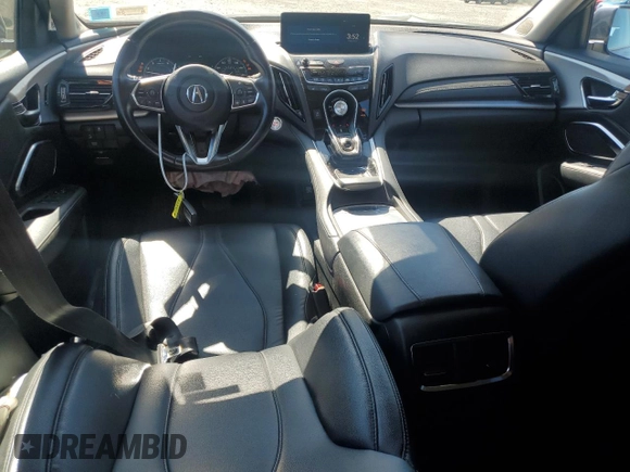 2020 Acura RDX with VIN 5J8TC2H3XLL017116, listed as a Copart auction lot 65413555 with 74,765 mi miles and Salvage title. Bid and sale history available at DreamBid. Image 8.