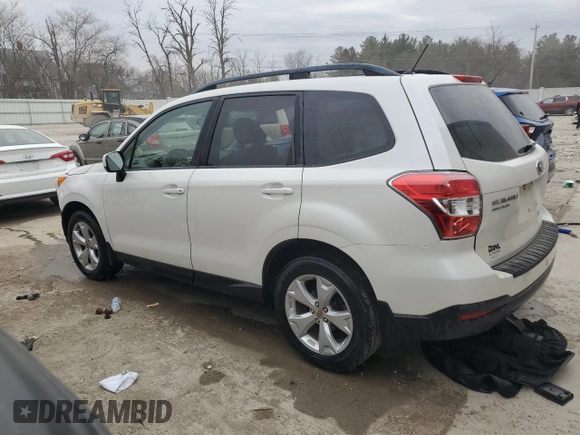 2015 Subaru Forester 2.5i Premium with VIN JF2SJADC8FH433562, listed as a Copart auction lot 52596375 with 58,703 mi miles and Clean Title. Bid and sale history available at carsss.com. Image 2.