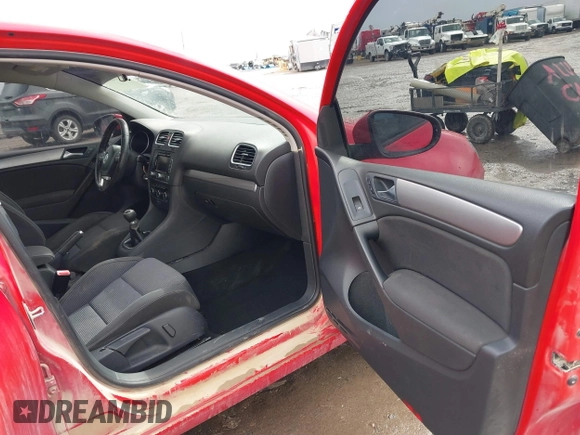 2013 Volkswagen Golf TDI w/Sunroof & Nav with VIN WVWNM7AJ1DW131774, listed as a IAAI auction lot 41785818 with 167,954 mi miles and . Bid and sale history available at DreamBid. Image 5.