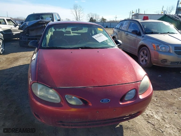 2002 Ford Escort ZX2 Standard with VIN 3FAFP11382R198680, listed as a IAAI auction lot 41420862 with 184,102 mi miles. Bid and sale history available at carsss.com. Image 12.