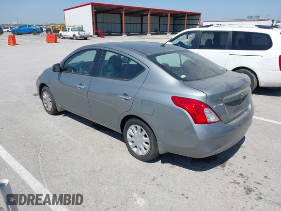 2012 Nissan Versa SL with VIN 3N1CN7AP8CL896108, listed as a IAAI auction lot 41984717 with 180,992 mi miles. Bid and sale history available at carsss.com. Image 3.