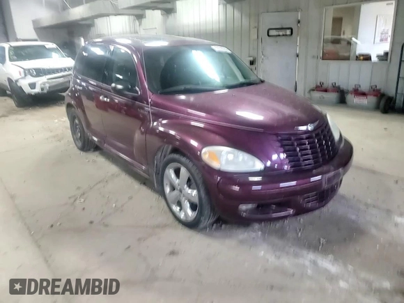 2003 Chrysler PT Cruiser GT with VIN 3C8FY78G13T555641, listed as a Copart auction lot 60355255 with 56,730 mi miles and Non repairable. Bid and sale history available at DreamBid. Image 13.