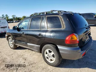 2003 Hyundai Santa Fe GLS with VIN KM8SC13D33U439982, listed as a Copart auction lot 81414724 with 107,977 mi miles and Clean Title. Bid and sale history available at carsss.com. Image 2.