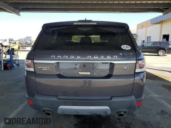 2016 Land Rover Range Rover Sport HSE с VIN SALWR2PF5GA102767, выставлен на аукционе Copart как лот 48568035 с пробегом 61 726 миль миль и Чистый • Clean title. История ставок и продаж доступна на DreamBid. Изображение 6.