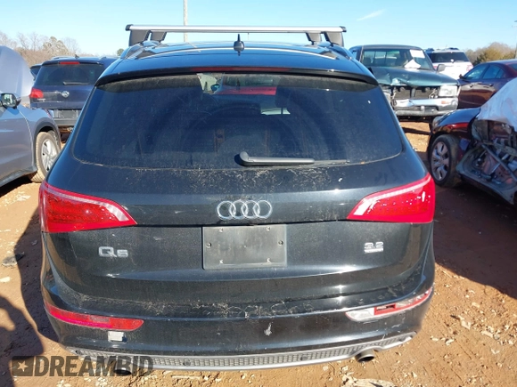 2012 Audi Q5 3.2L Premium Plus with VIN WA1DKAFP4CA010707, listed as a IAAI auction lot 41326651 with 178,170 mi miles. Bid and sale history available at carsss.com. Image 16.