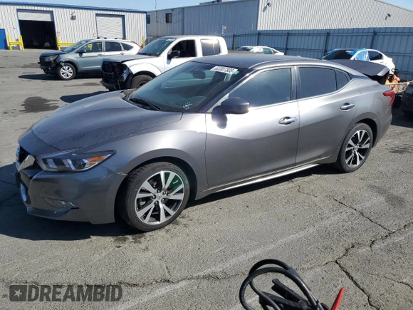 2016 Nissan Maxima SL with VIN 1N4AA6AP4GC441502, listed as a Copart auction lot 63307305 with 109,760 mi miles and Salvage title. Bid and sale history available at DreamBid. Image 1.