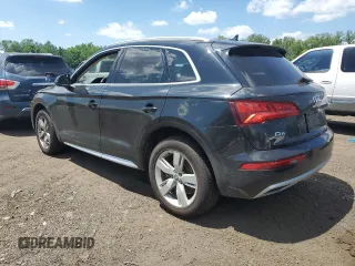 2018 Audi Q5 Premium Plus with VIN WA1BNAFYXJ2095826, listed as a Copart auction lot 61808125 with 33,211 mi miles and Salvage title. Bid and sale history available at DreamBid. Image 2.