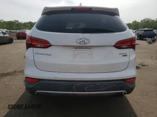 2016 Hyundai Santa Fe z VIN 5XYZTDLB3GG308481, wystawiony jako Copart lot #57788255 z przebiegiem 100 174 mil mil oraz Szkoda całkowita • Salvage title. Historia ofert i sprzedaży dostępna na DreamBid. Obrazek 6.