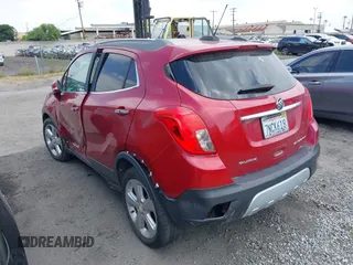 2015 Buick Encore with VIN KL4CJASB4FB265221, listed as a IAAI auction lot 41114066 with 55,759 mi miles. Bid and sale history available at carsss.com. Image 3.