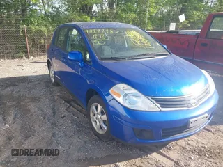 2012 Nissan Versa S with VIN 3N1BC1CPXCK808824, listed as a IAAI auction lot 42111187 with 196,196 mi miles. Bid and sale history available at carsss.com. Image 1.