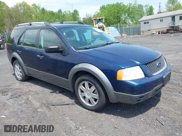 2005 Ford Freestyle SE z VIN 1FMDK01115GA64903, wystawiony jako IAAI lot #42232736 z przebiegiem 112 472 mil mil oraz . Historia ofert i sprzedaży dostępna na DreamBid. Obrazek 1.
