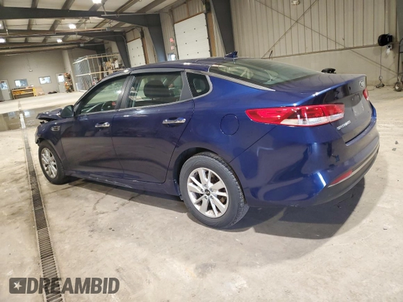2018 Kia Optima LX z VIN 5XXGT4L38JG225981, wystawiony jako Copart lot #53051935 z przebiegiem 85 610 mil mil oraz Szkoda całkowita • Salvage title. Historia ofert i sprzedaży dostępna na DreamBid. Obrazek 2.