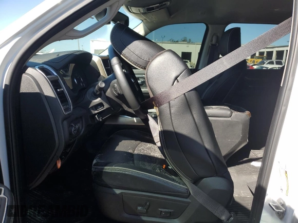 2023 Ram 2500 Laramie with VIN 3C6UR5FJ4PG569029, listed as a Copart auction lot 80959124 with Not provided miles and Salvage title. Bid and sale history available at DreamBid. Image 7.