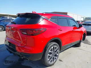 2023 Chevrolet Blazer RS z VIN 3GNKBERS5PS199772, wystawiony jako IAAI lot #41956515 z przebiegiem 42 291 mil mil oraz . Historia ofert i sprzedaży dostępna na DreamBid. Obrazek 4.