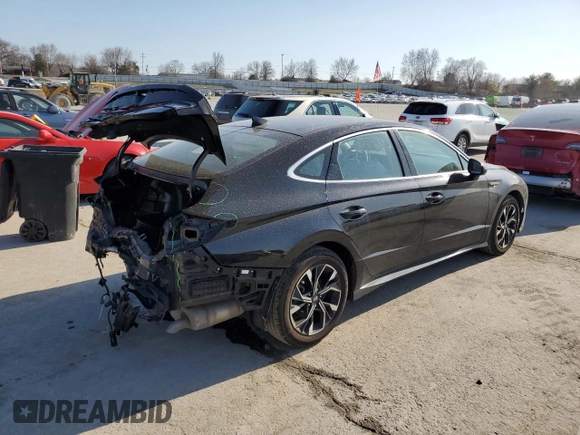 2024 Hyundai Sonata SEL с VIN KMHL64JA5RA366629, выставлен на аукционе Copart как лот 48868165 с пробегом 20 063 миль миль и Списание • Salvage title. История ставок и продаж доступна на DreamBid. Изображение 3.