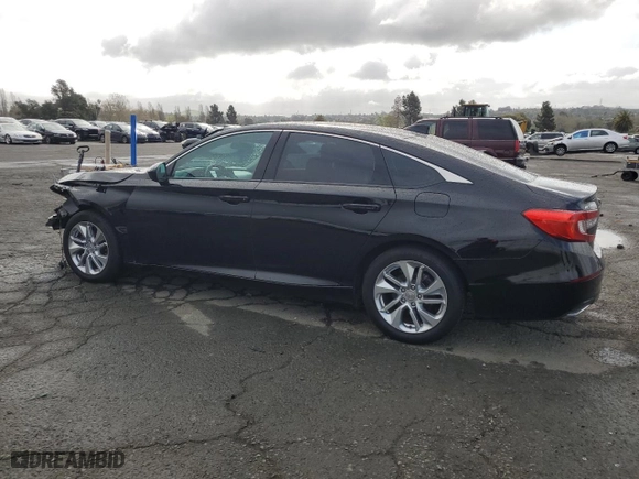 2018 Honda Accord Sedan LX 1.5T with VIN 1HGCV1F17JA161303, listed as a Copart auction lot 51382875 with 150,655 mi miles and Salvage Title. Bid and sale history available at carsss.com. Image 2.