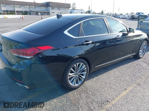 2017 Genesis G80 3.8L z VIN KMHGN4JE6HU198651, wystawiony jako IAAI lot #41970311 z przebiegiem 38 292 mil mil oraz . Historia ofert i sprzedaży dostępna na DreamBid. Obrazek 4.
