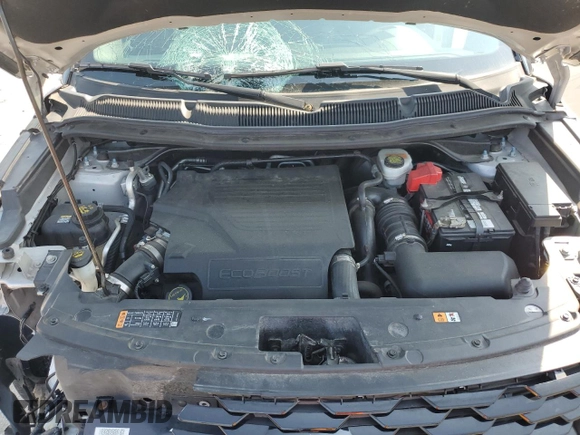 2018 Ford Explorer Sport with VIN 1FM5K8GT0JGA33518, listed as a Copart auction lot 58261255 with 78,074 mi miles and Salvage title. Bid and sale history available at DreamBid. Image 11.