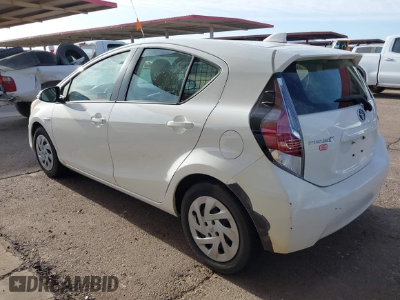 2016 Toyota Prius One with VIN JTDKDTB3XG1125307, listed as a IAAI auction lot 42030180 with 101,004 mi miles and . Bid and sale history available at DreamBid. Image 3.