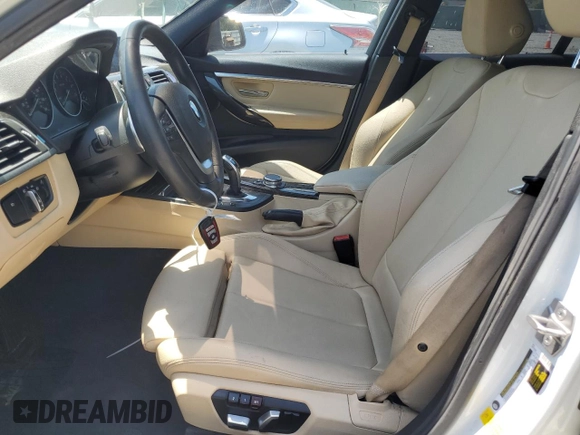 2017 BMW 3 Series 330i with VIN WBA8B9G51HNU50786, listed as a Copart auction lot 54413545 with 57,376 mi miles and Salvage Title. Bid and sale history available at DreamBid. Image 7.