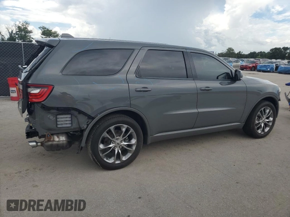 2020 Dodge Durango GT Plus with VIN 1C4RDHDG5LC301416, listed as a Copart auction lot 64785945 with 72,989 mi miles and Non repairable. Bid and sale history available at DreamBid. Image 3.