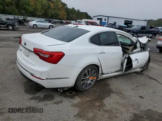 2014 Kia Cadenza Premium with VIN KNALN4D78E5137725, listed as a Copart auction lot 78243684 with 0 mi miles and Non Repairable. Bid and sale history available at carsss.com. Image 3.