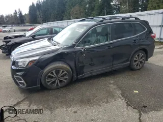 2019 Subaru Forester Limited with VIN JF2SKAUC0KH484335, listed as a Copart auction lot 49064975 with 44,620 mi miles and Salvage Title. Bid and sale history available at carsss.com. Image 1.