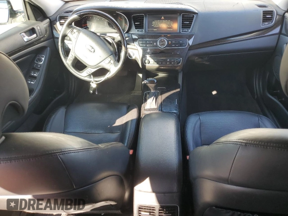 2014 Kia Cadenza Premium with VIN KNALN4D73E5137714, listed as a Copart auction lot 76105524 with 94,967 mi miles and Clean Title. Bid and sale history available at carsss.com. Image 8.