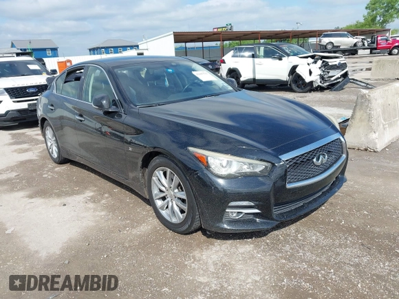 2015 Infiniti Q50 Premium with VIN JN1BV7AP6FM352678, listed as a IAAI auction lot 42197537 with 192,761 mi miles and . Bid and sale history available at DreamBid. Image 1.