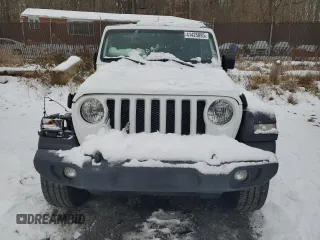 2020 Jeep Wrangler Unlimited Sport S z VIN 1C4HJXDG2LW196539, wystawiony jako Copart lot #41425095 z przebiegiem 57 993 mil mil oraz Szkoda całkowita • Salvage title. Historia ofert i sprzedaży dostępna na DreamBid. Obrazek 5.