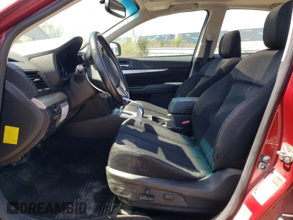 2012 Subaru Legacy 2.5i Premium with VIN 4S3BMCG62C3003056, listed as a Copart auction lot 54198665 with 123,545 mi miles and Salvage Title. Bid and sale history available at carsss.com. Image 7.
