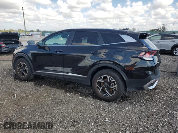 2024 Kia Sportage LX with VIN KNDPU3DF2R7257765, listed as a Copart auction lot 53635485 with 27,112 mi miles and Non Repairable. Bid and sale history available at DreamBid. Image 2.