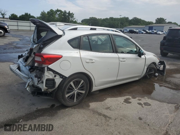 2019 Subaru Impreza Premium z VIN 4S3GTAD62K3753556, wystawiony jako Copart lot #63009014 z przebiegiem Nie podano mil oraz Szkoda całkowita • Salvage title. Historia ofert i sprzedaży dostępna na DreamBid. Obrazek 3.