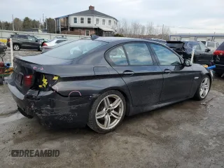 2014 BMW 5 Series 535i xDrive with VIN WBA5B3C5XED535942, listed as a Copart auction lot 46106275 with 183,796 mi miles and Clean Title. Bid and sale history available at carsss.com. Image 3.