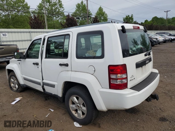 2011 Jeep Liberty Sport with VIN 1J4PN2GK0BW588379, listed as a Copart auction lot 57765655 with 137,248 mi miles and Salvage title. Bid and sale history available at DreamBid. Image 2.