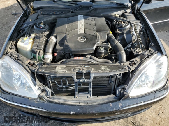 2006 Mercedes-Benz S 500 with VIN WDBNG84JX6A476485, listed as a Copart auction lot 77179734 with 229,079 mi miles and Clean title. Bid and sale history available at DreamBid. Image 11.