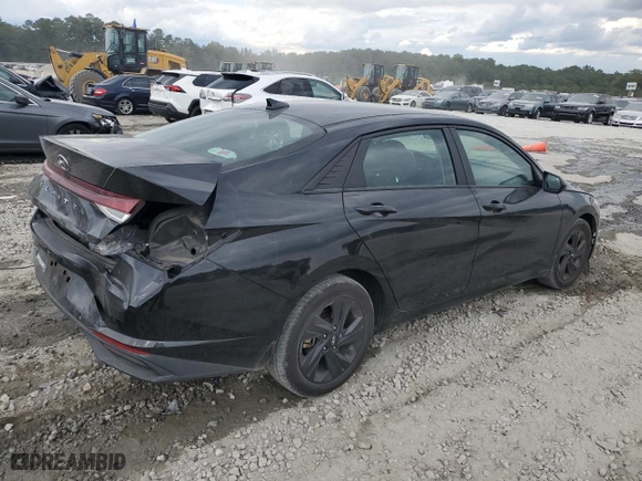 2022 Hyundai Elantra Essential with VIN KMHLM4AGXNU245369, listed as a Copart auction lot 72080114 with 135,026 mi miles and Salvage Title. Bid and sale history available at carsss.com. Image 3.